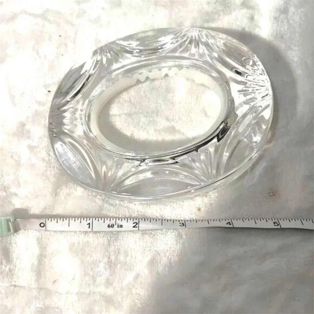 Crystal Oval Picture Frame Ornate  Decor